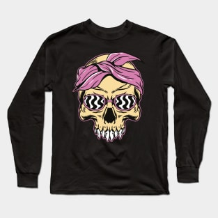 Cool Skull Long Sleeve T-Shirt